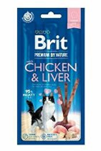 Brit Premium Cat by Nature Sticks Chicken&Liver(3pcs) + Množstevná zľava