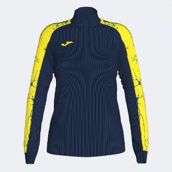 ELITE IX SWEATSHIRT NAVY FLUOR YELLOW 3XS