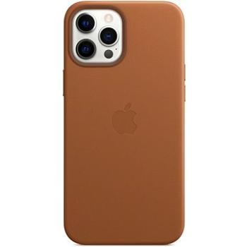 Apple iPhone 12 Pro Max Kožený kryt s MagSafe sedlovo hnedý (MHKL3ZM/A)