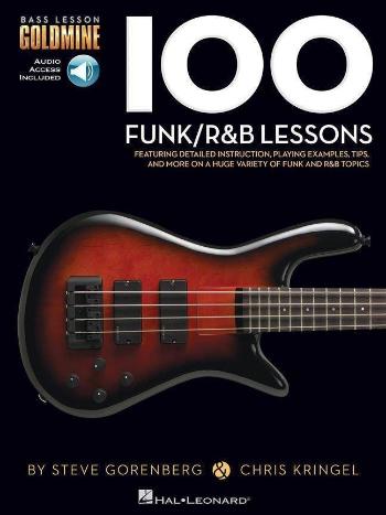 Hal Leonard 100 Funk/R&B Lessons Bass Noty
