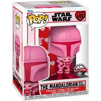 Funko POP! Star Wars Valentines S2 - Mando w/Grogu (889698601221)