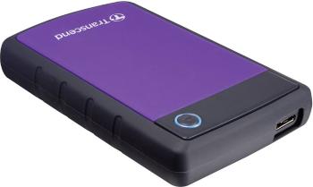 Transcend StoreJet® 25H3 2 TB externý pevný disk 6,35 cm (2,5")  USB 3.2 Gen 1 (USB 3.0) purpurová TS2TSJ25H3P
