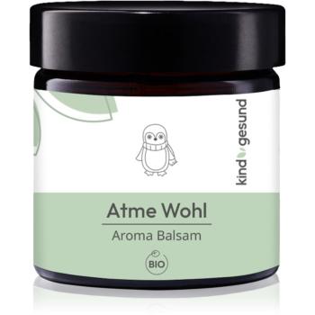 Kindgesund Breathe Well Aroma Balsam balzam na podporu zdravia dýchacích ciest 50 g