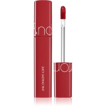 rom&nd Juicy Lasting vysoko pigmentovaný lesk na pery odtieň #19 Almond Rose 5,5 g