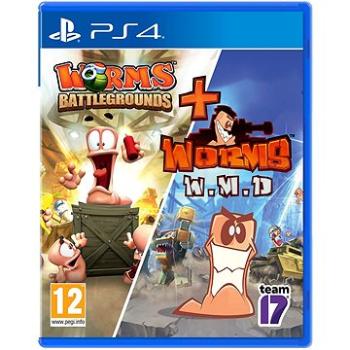 Worms Battlegrounds + Worms WMD Double Pack – PS4 (5056208805409)