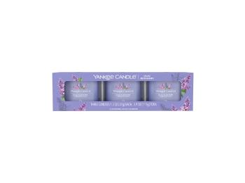 Yankee Candle Súprava votívnych sviečok v skle Lilac Blossoms 3 x 37 g