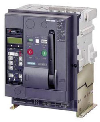 Siemens 3WL1106-3EB32-4GA4 výkonový vypínač 1 ks 4 spínacie, 4 rozpínacie Rozsah nastavenia (prúd): 630 A (max) Spínacie