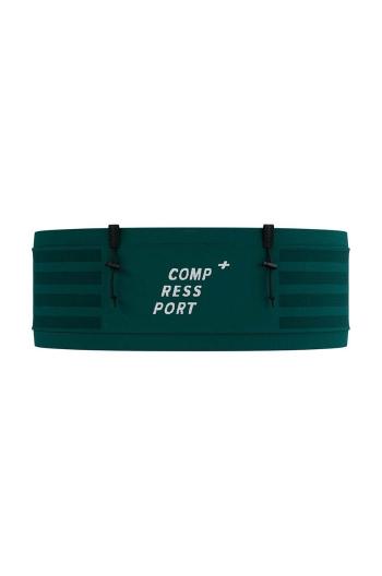 Bežecký pás Compressport Free Belt Pro zelená farba, CU00011B