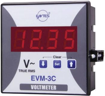ENTES EVM-3-96  Vstavaný prístroj EPM-3-96 voltmeter