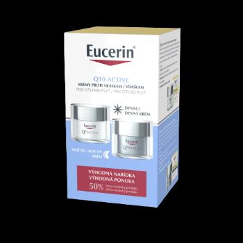 Eucerin Q10 Active Denný krém + Nočný krém, 2 x 50 ml