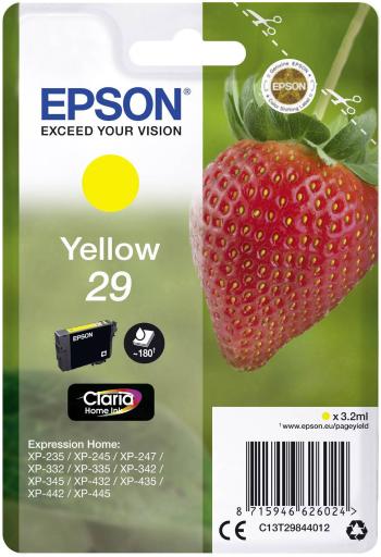 Epson Ink T2984, 29 originál  žltá C13T29844012