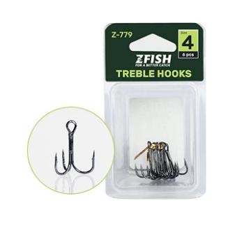 Zfish Treble Hooks Z-779 Veľkosť 4 6 ks (8506156039885)