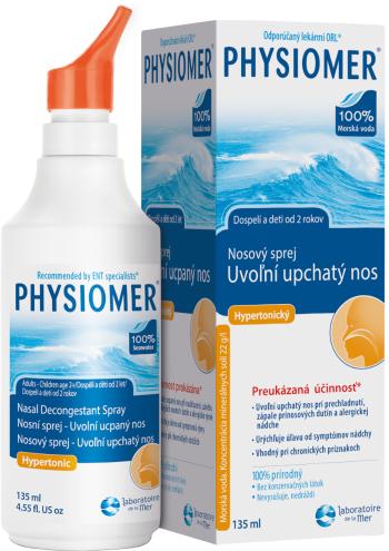 Physiomer nosový sprej Hypertonický s obsahom morskej vody 135 ml