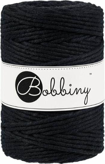 Bobbiny Macrame Cord 5 mm Black