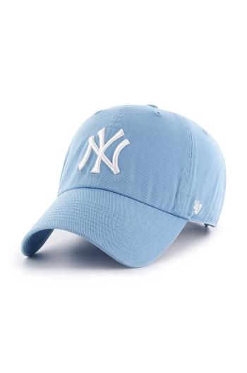 Bavlnená šiltovka 47brand MLB New York Yankees s nášivkou