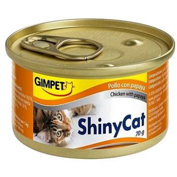 GimCat Shiny Cat kura papája 2× 70 g (4002064413747)