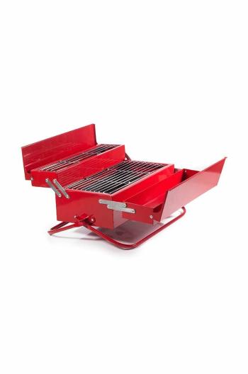 Kompaktný gril Luckies of London BBQ Toolbox