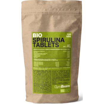 GymBeam Spirulina BIO prírodný antioxidant v tabletách 500 tbl