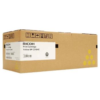 RICOH SPC310 (406482) - originálny toner, žltý, 6000 strán