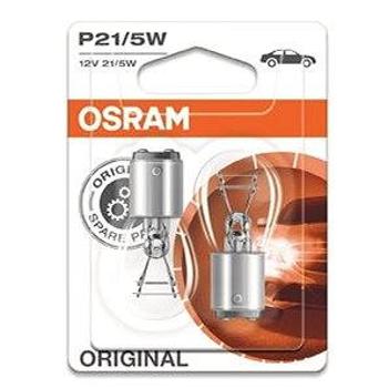 OSRAM P21/5 W, 12 V, 21/5 W, BAY15d, duo balenie (7528-02B)