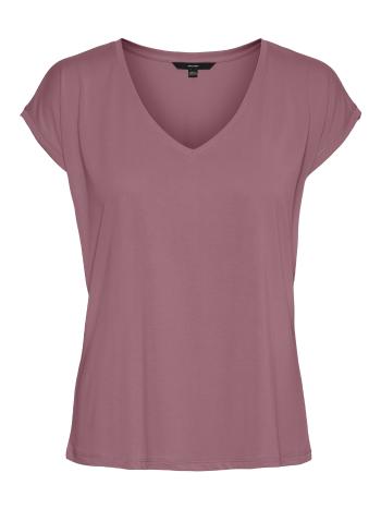 Vero Moda Dámske tričko VMFILLI Relaxed Fit 10247666 Mesa Rose S