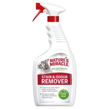 NATURE'S MIRACLE Stain&Odour Remover pre mačky 709 ml