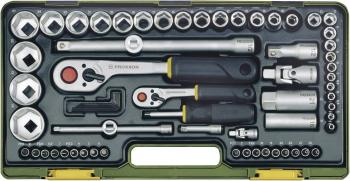 Proxxon Industrial  súprava nástrčných kľúčov metrický 1/4" (6,3 mm), 1/2" (12.5 mm) 65-dielna 23286
