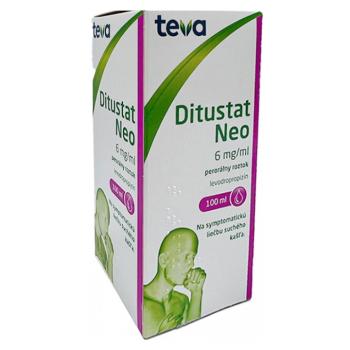 DITUSTAT NEO 6 mg/ml perorálny roztok 100 ml