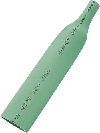 TRU COMPONENTS 1566755 zmršťovacia bužírka bez lepidla zelená 3 mm 1.50 mm Pomer zmrštenia:2:1 15 m