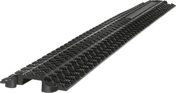 AS Schwabe káblový mostík 63210 plnogumové  čierna Kanálov: 1 1000 mm Množstvo: 1 ks