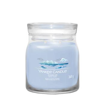 YANKEE CANDLE Signature Vonná sviečka stredná 2 knôty Ocean Air 368 g