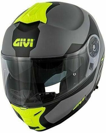 Givi X.21 Challenger Spirit Matt Grey/Black/Yellow 2XL Prilba