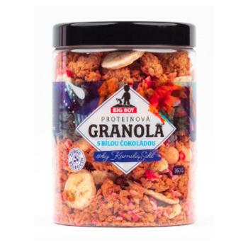 BIG BOY Proteínová granola s bielou čokoládou by KamilaSikl 360 g