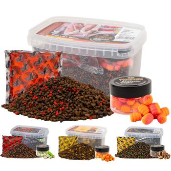 Benzár mix summer pellet box 400 g + twister nástraha + aróma sáčok - ananás