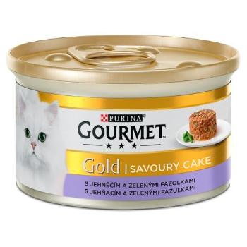 GOURMET GOLD Savoury Cake 24x85g s jahňacím a fazuľkami