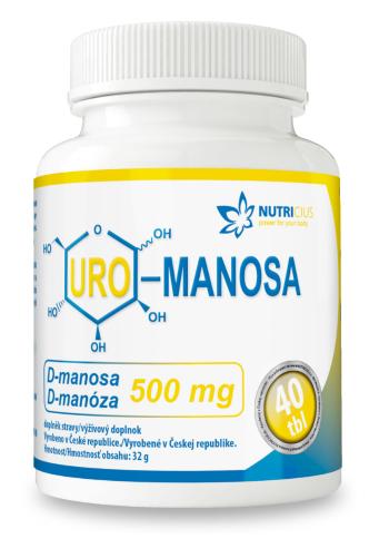 Nutricius Uro - Manosa 40 tabliet