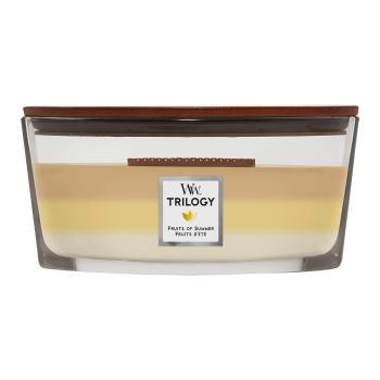 WoodWick Vonná sviečka loď Trilogy Fruits of Summer 453,6 g