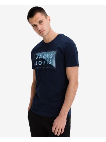 Tričká s krátkym rukávom pre mužov Jack & Jones - modrá