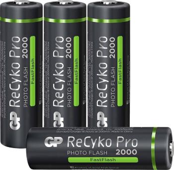 GP Batteries ReCyko+Pro Photo HR06 tužkový akumulátor typu AA  Ni-MH 2000 mAh 1.2 V 4 ks