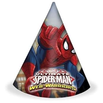 Papírové kloboučky  ultimate spiderman  6 ks (5201184851661)