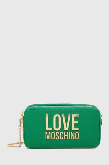 Kabelka Love Moschino zelená farba