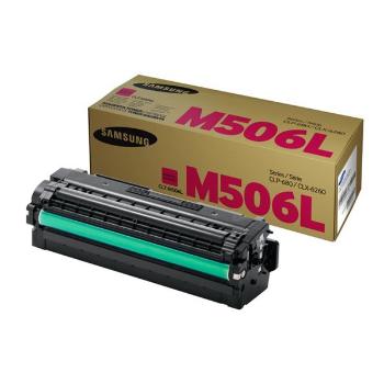 SAMSUNG CLT-M506L - originálny toner, purpurový, 3500 strán