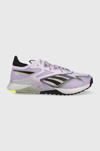 Tréningové topánky Reebok Nano X2 TR Adventure fialová farba