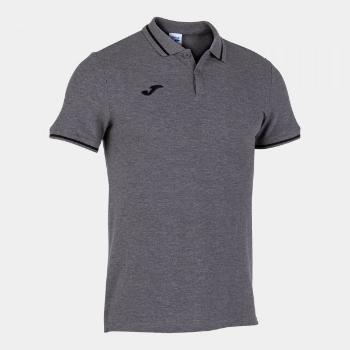 CONFORT II SHORT SLEEVE POLO MELANGE GREY M