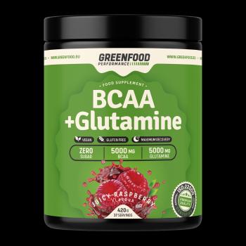 GreenFood Performance BCAA + Glut raspberry 420g