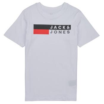 Jack & Jones  Tričká s krátkym rukávom JJECORP LOGO TEE  Biela