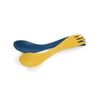 Light My Fire Spork little 2-pack mustyyellow/hazyblue (7331423012459)