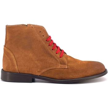 Duca Di Morrone  Saverio - Suede Light Brown  Čižmy Hnedá