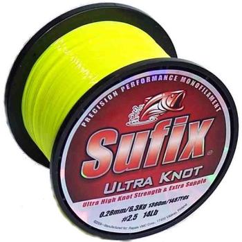 Sufix vlasec ultra knot žltý - 1680 m 0,25 mm 5,1 kg