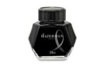 Waterman 1507/7510610 čierny, fľaštičkový atrament 50 ml